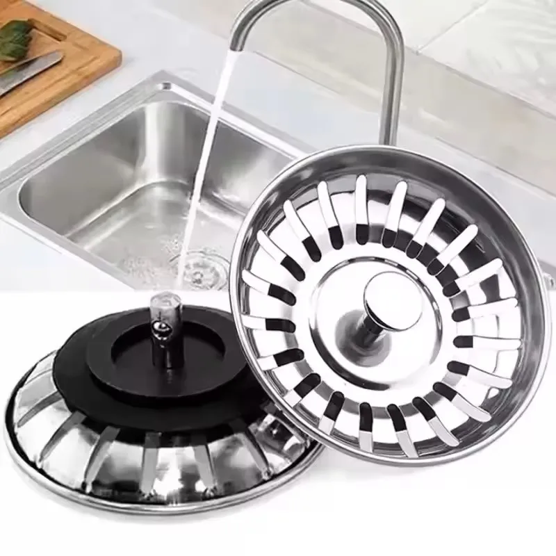 Stainless Steel Sink Strainer  - Commercial Kitchen Bin review and price