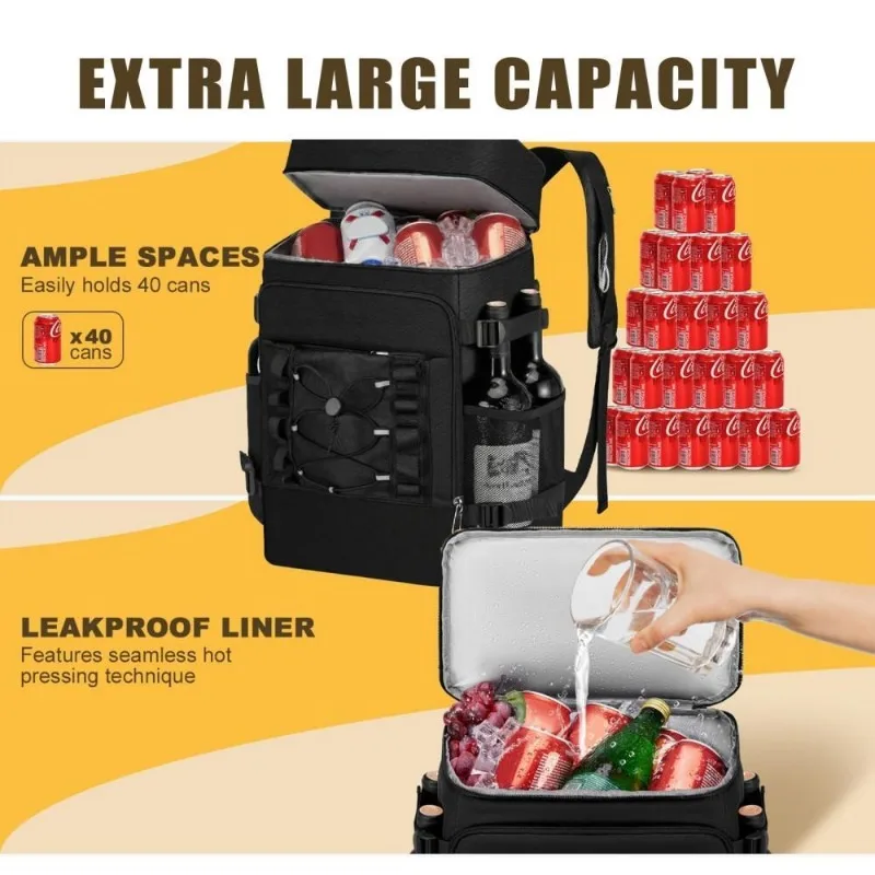 Cooler Backpack with Expandabl - Commercial Chest Freezer review and price