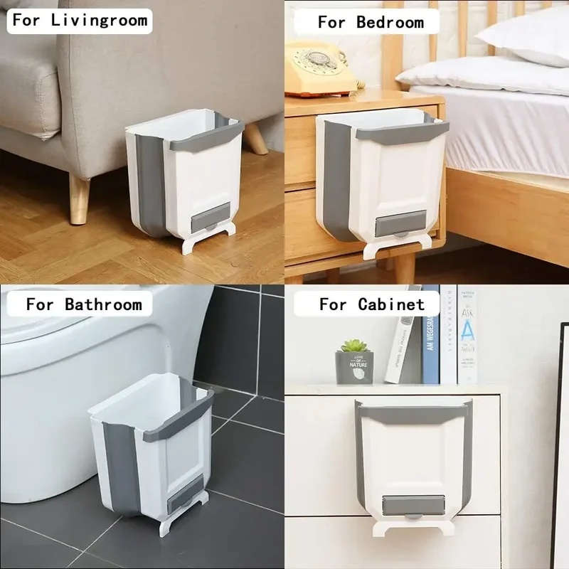 10L Slim Foldable Hanging Tras - Commercial Kitchen Bin review and price