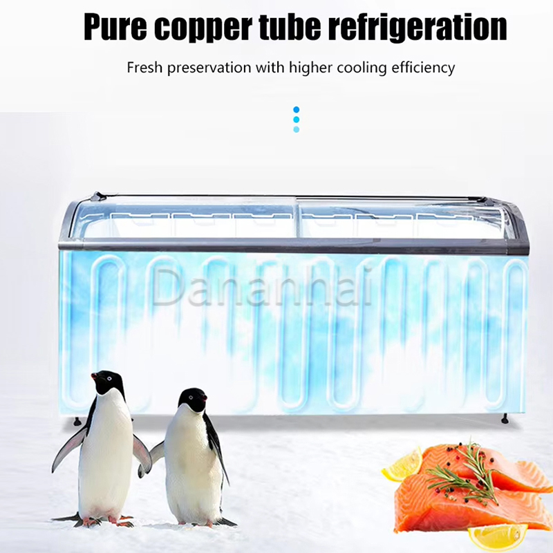 Island Freezer Commercial Curv - Commercial Chest Freezer review and price