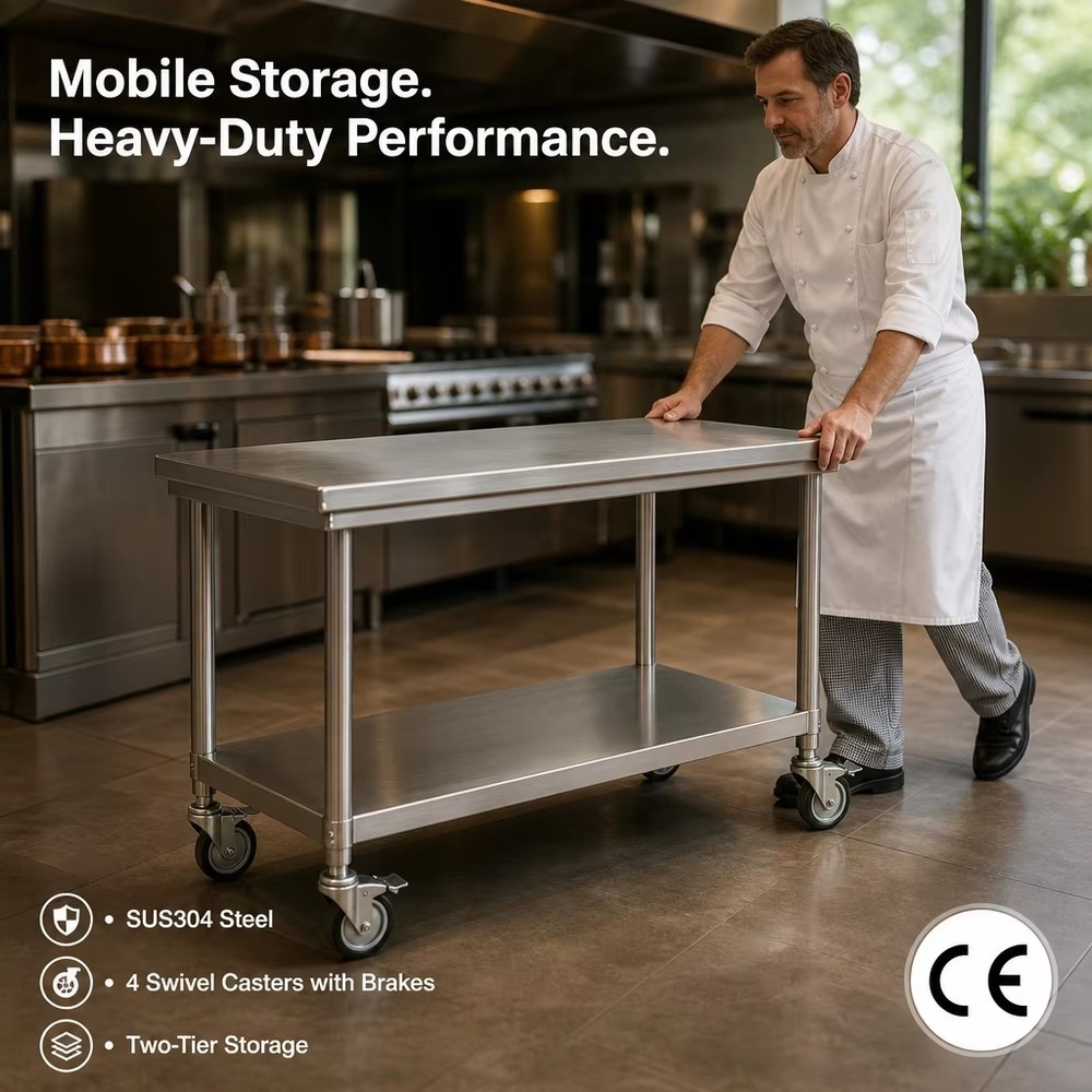 Commercial 304 Stainless Steel - Commercial Kitchen Worktops review and price